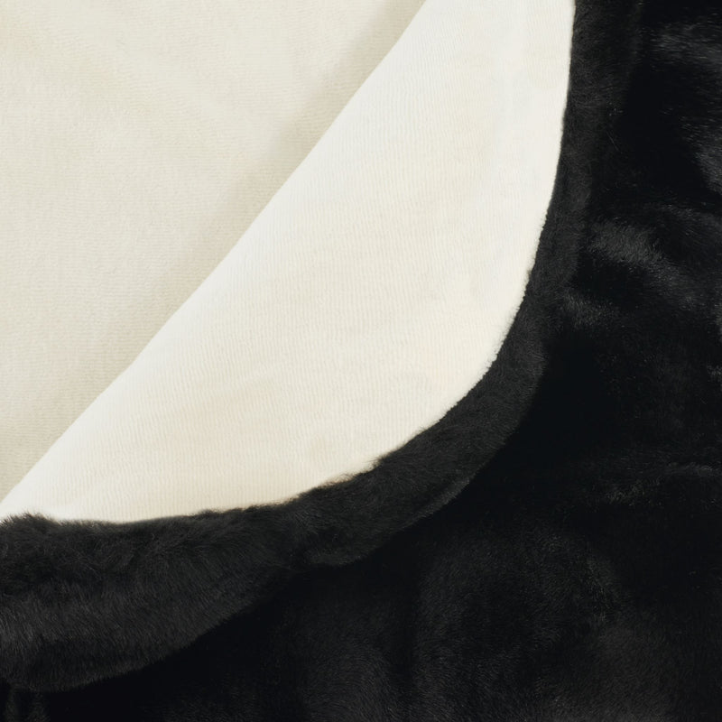 Deluxe Snuggly Small Faux Fur Throw