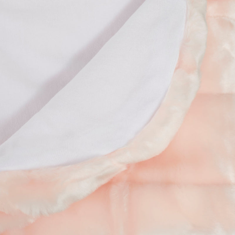 Deluxe Snuggly Small Faux Fur Throw