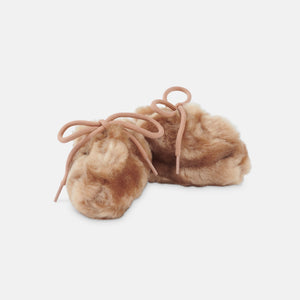 Faux Fur Baby Booties