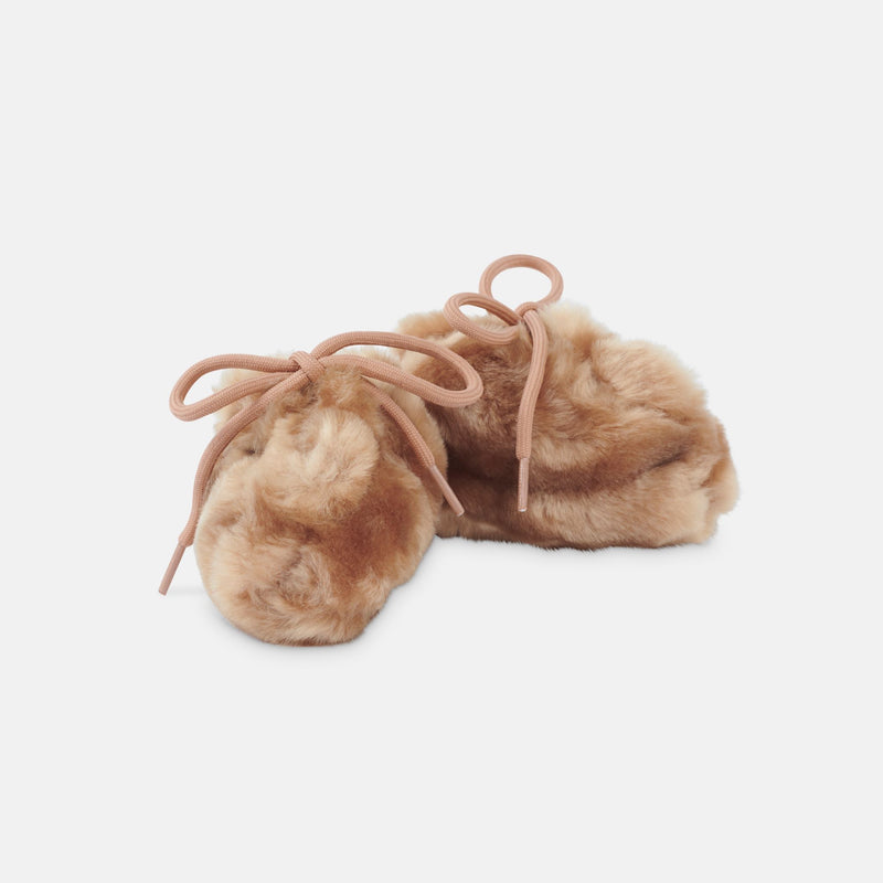 Faux Fur Baby Booties