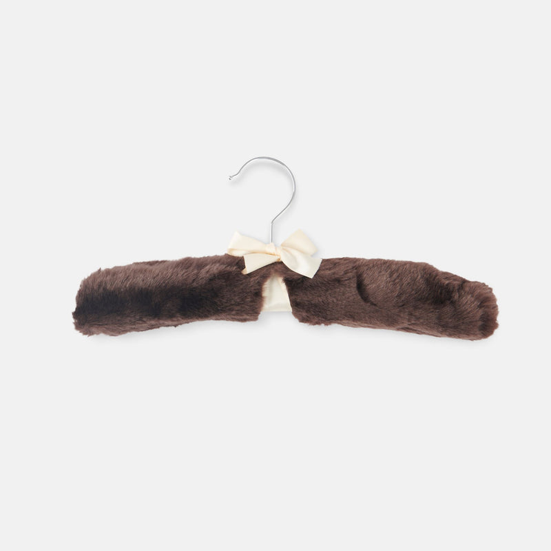 Children's Faux Fur Coat Hanger