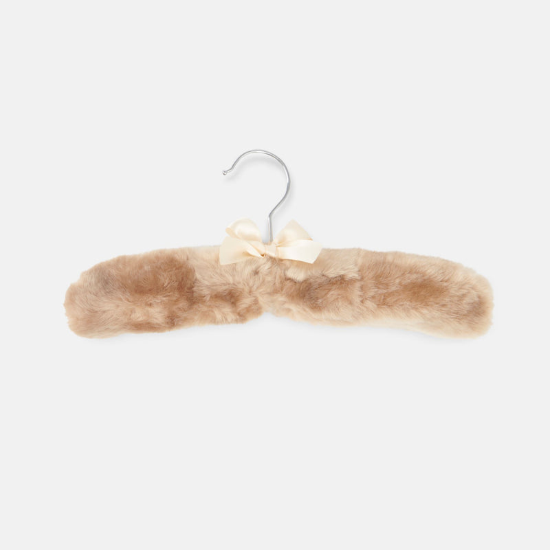 Children's Faux Fur Coat Hanger