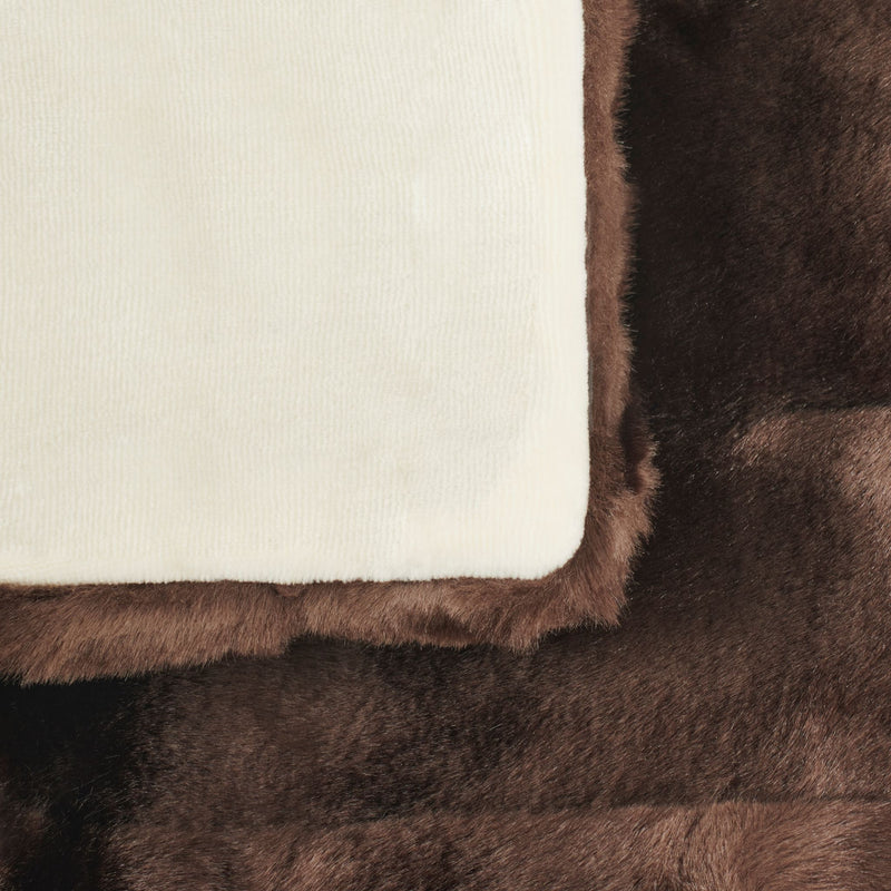 Luxury Faux Fur Mink Throw Blanket