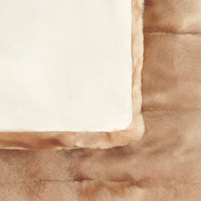 Luxury Faux Fur Mink Throw Blanket