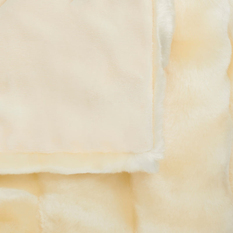 Luxury Faux Fur Mink Throw Blanket