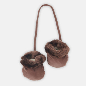Children's Faux Fur Hat and Mitts Set