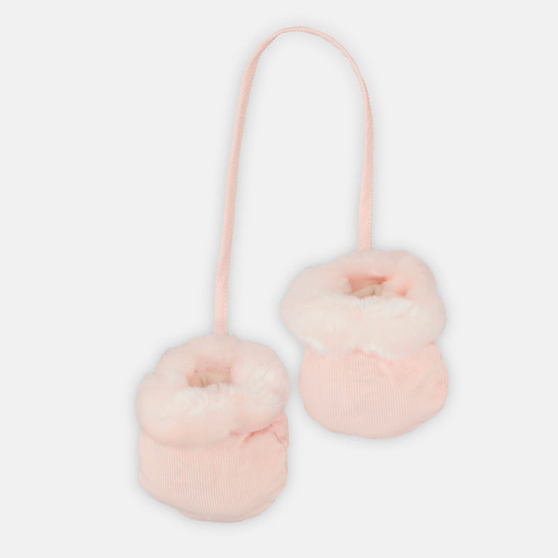 Children's Faux Fur Hat and Mitts Set
