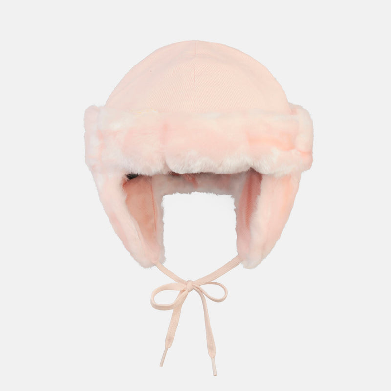 Children's Faux Fur Hat and Mitts Set